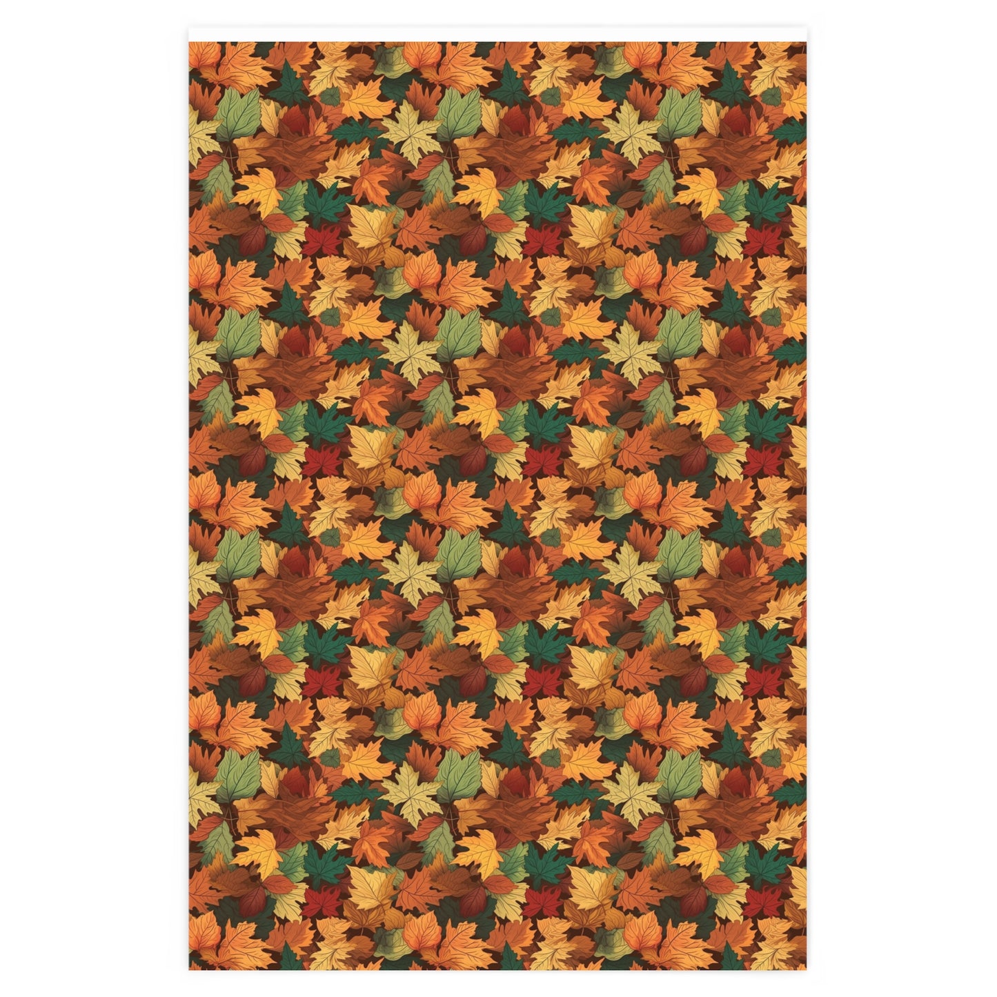 Fall Leaves Wrapping Paper