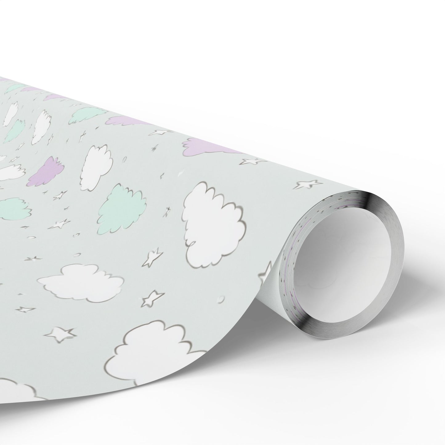 Sky & Cloud Pattern Wrapping Paper — Horizon No. 004