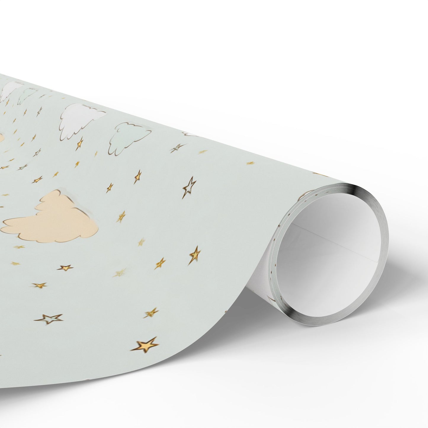 Sky & Cloud Pattern Wrapping Paper — Horizon No. 002