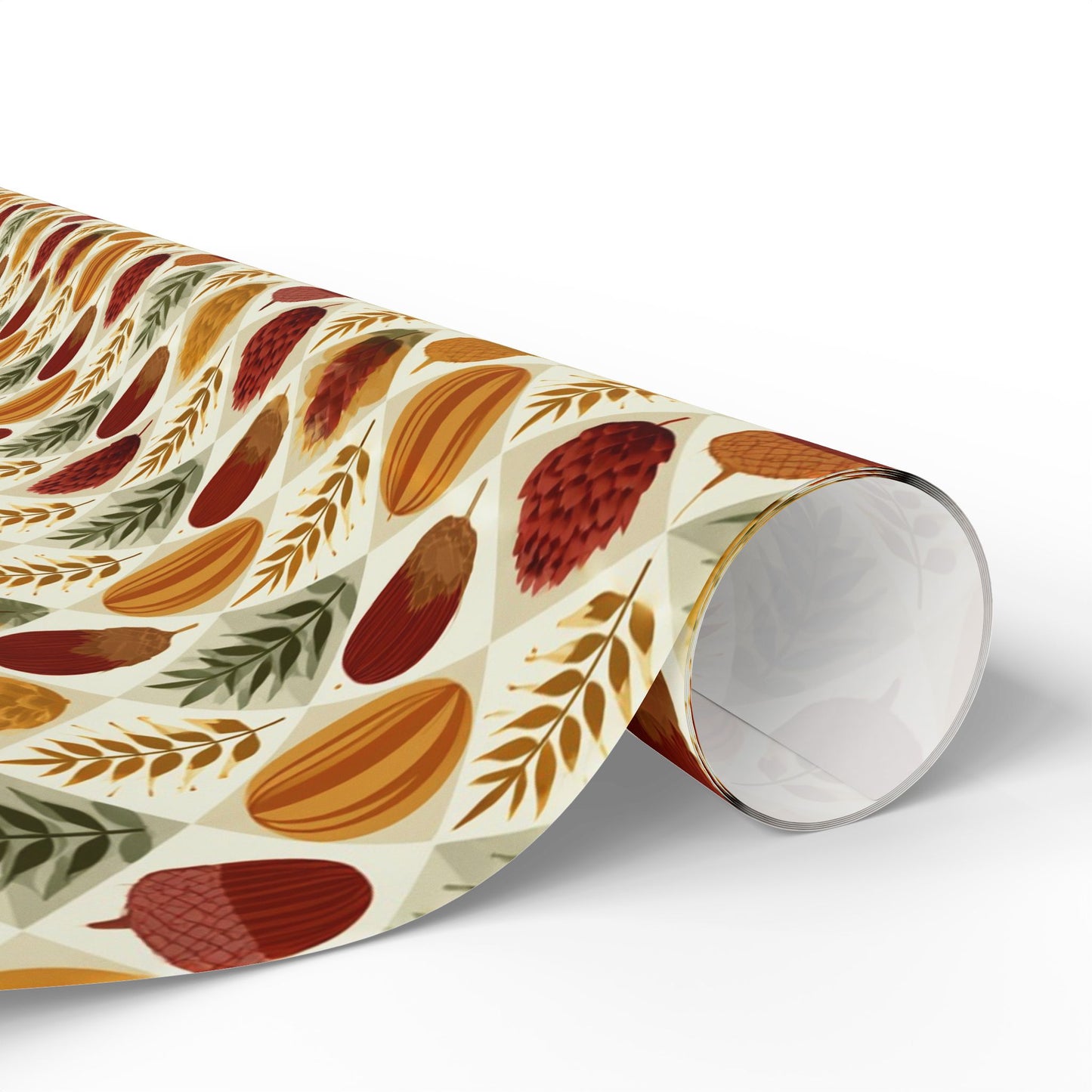 Mid-Century Modern Harvest Wrapping Paper