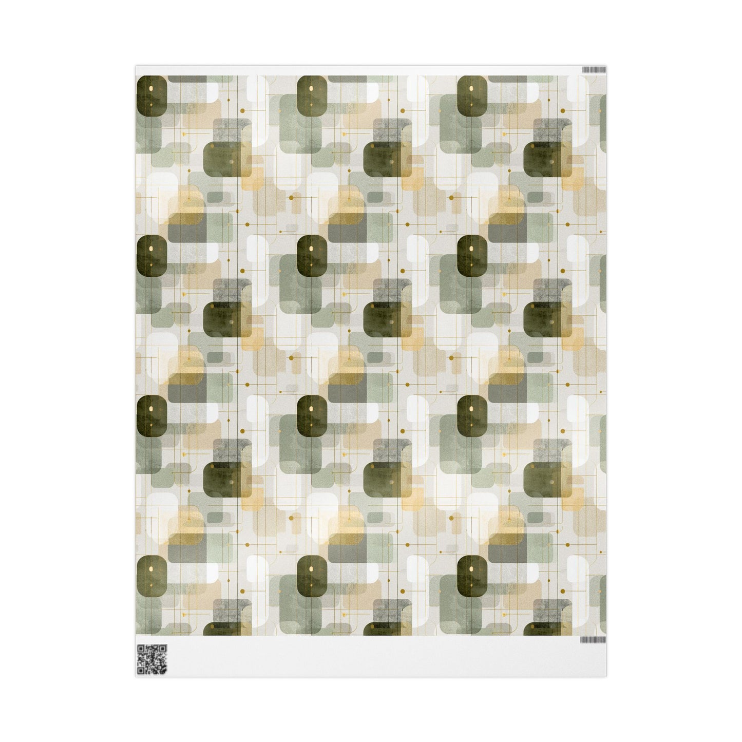 Flowchart Pattern Wrapping Paper — Process No. 004