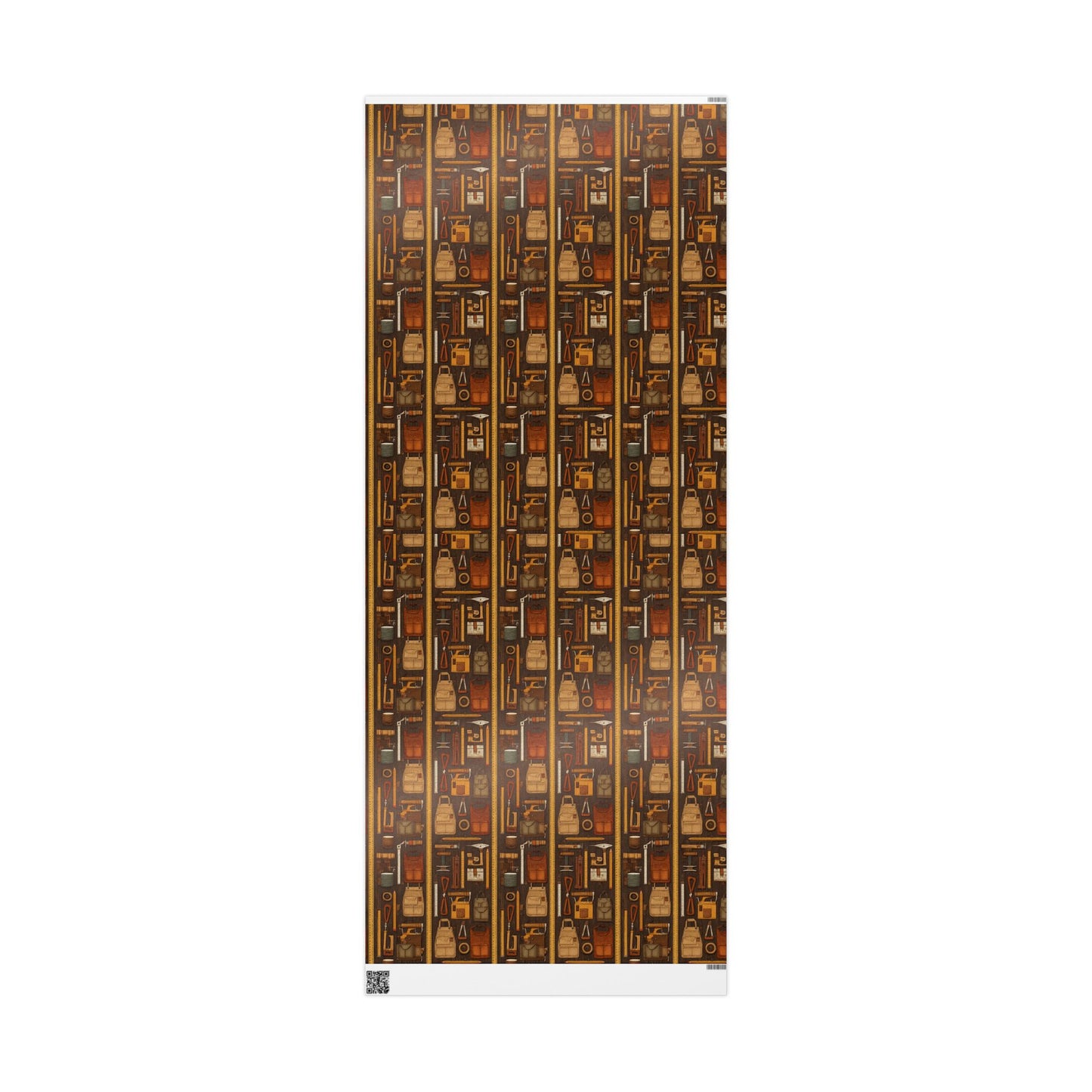Workshop & Tools Pattern Wrapping Paper — Bench No. 003