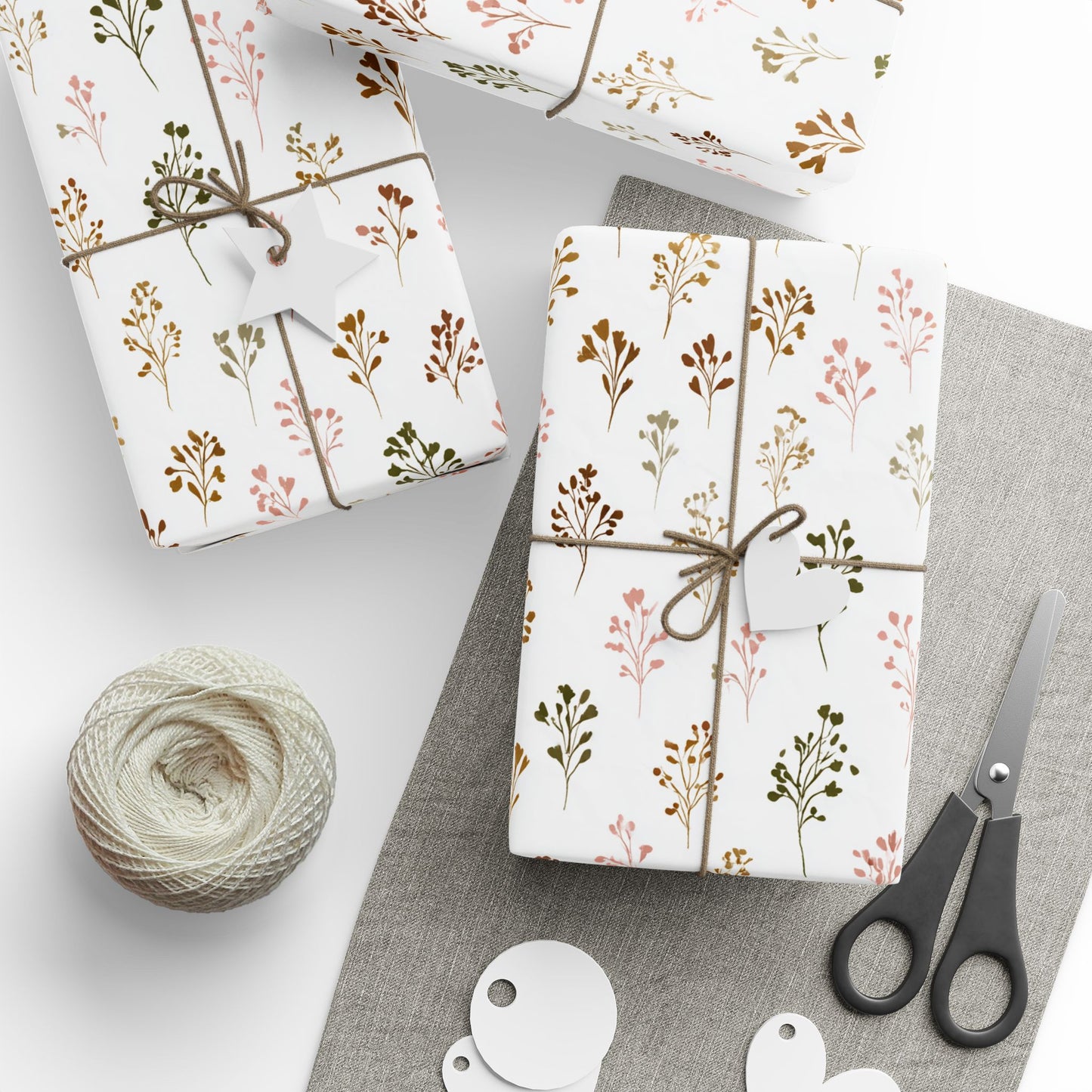 Botanical Illustration Wrapping Paper — Study No. 012