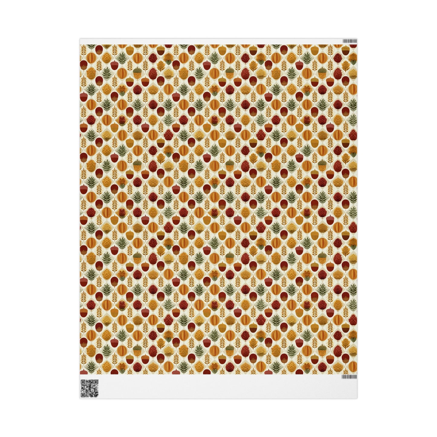 Mid-Century Modern Harvest Wrapping Paper