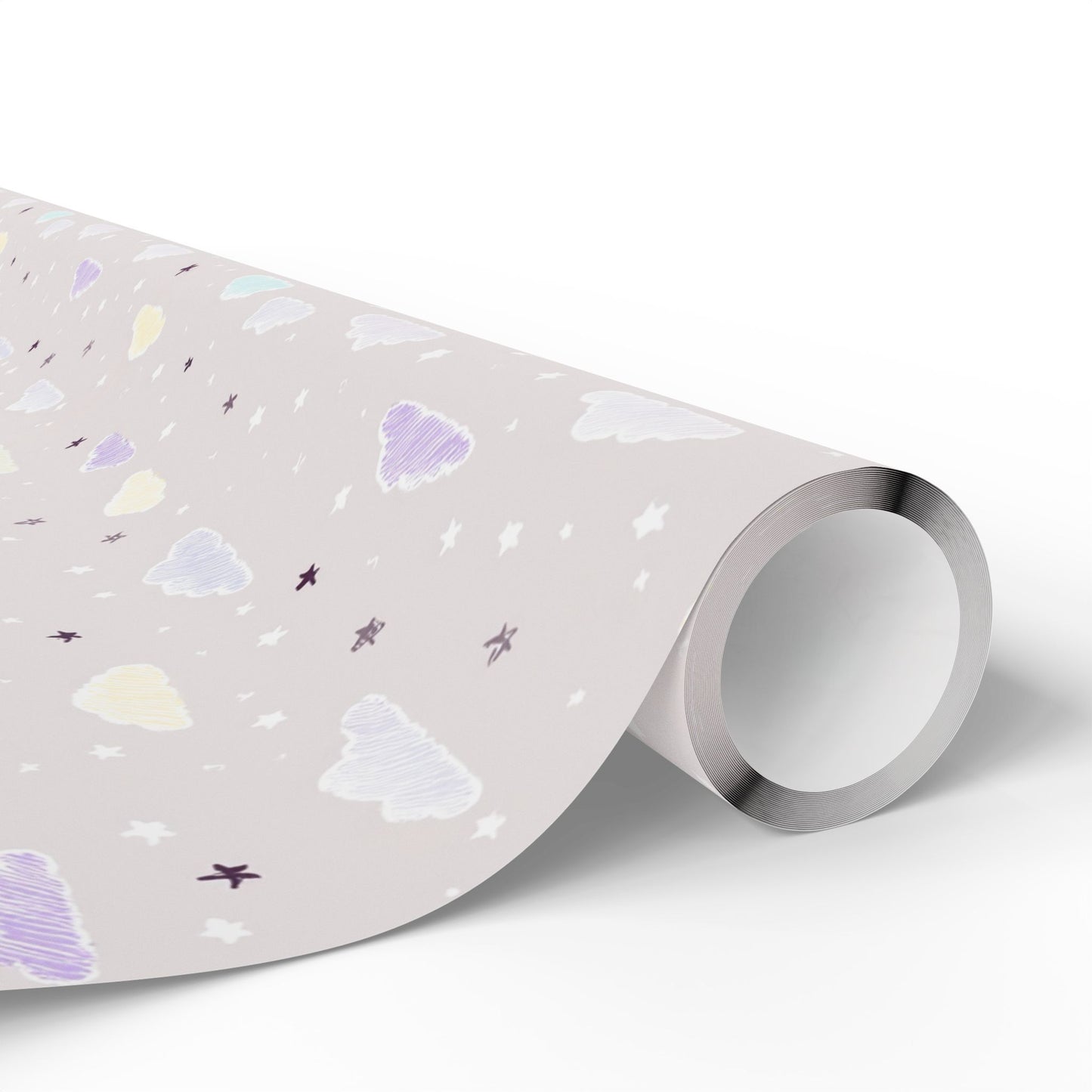 Sky & Cloud Pattern Wrapping Paper — Horizon No. 001