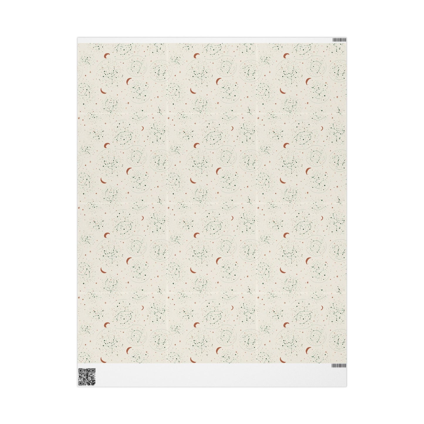 Soft Constellation Map Wrapping Paper