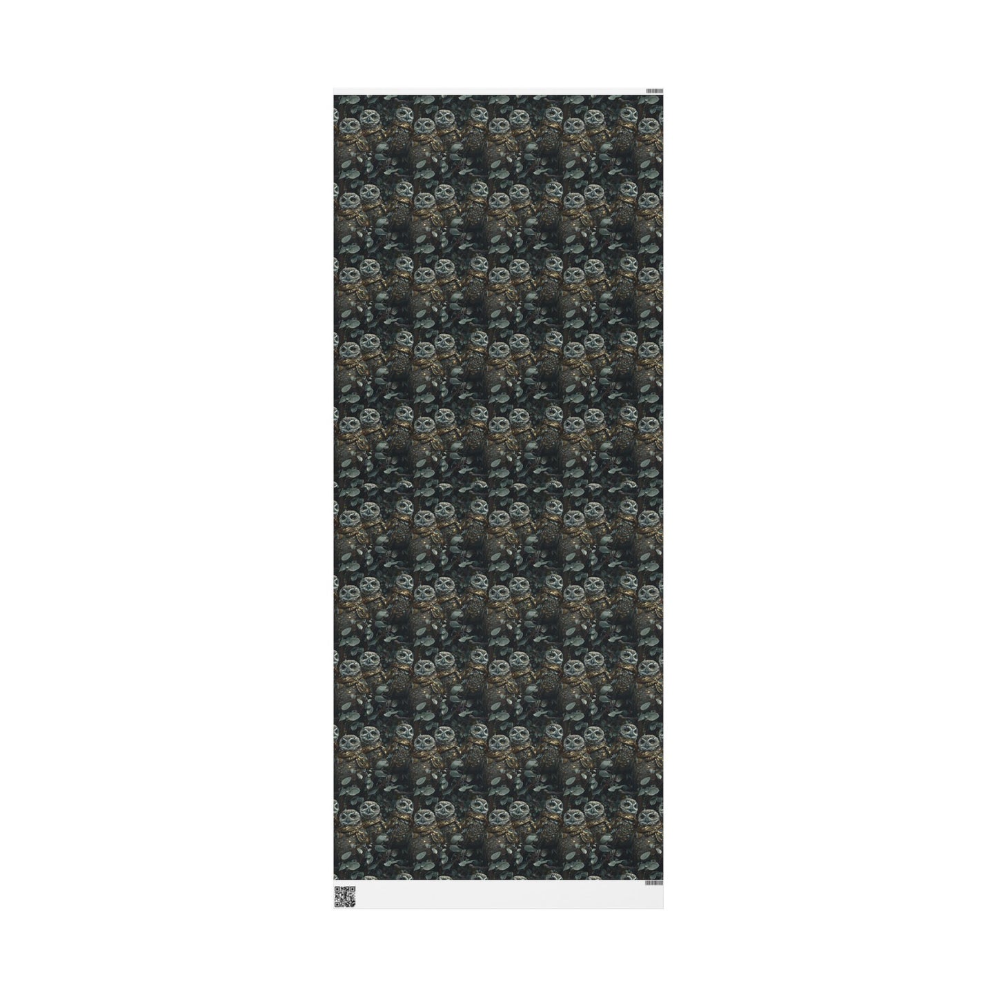 Baby Owls in Armor Wrapping Paper