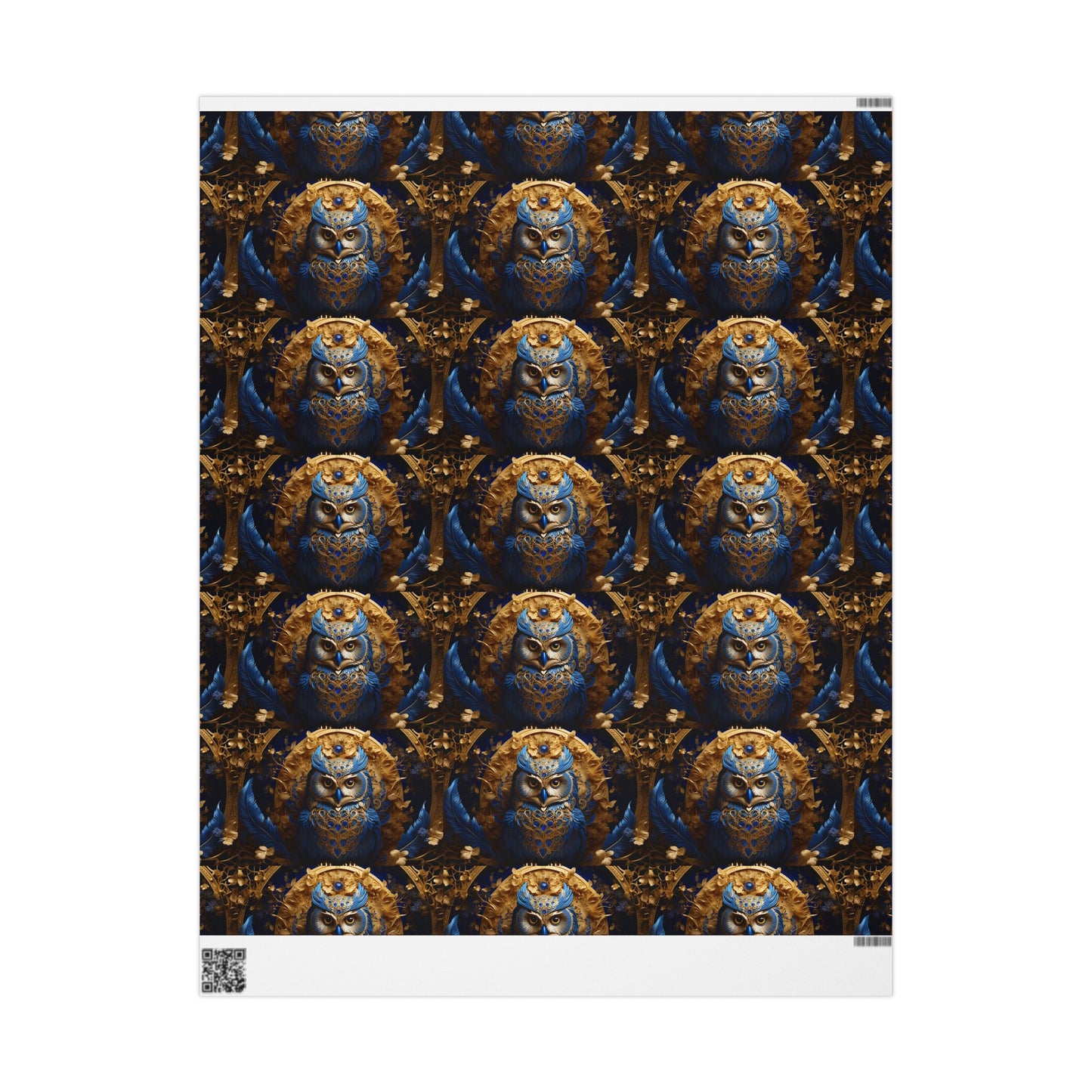 Owl King Wrapping Paper