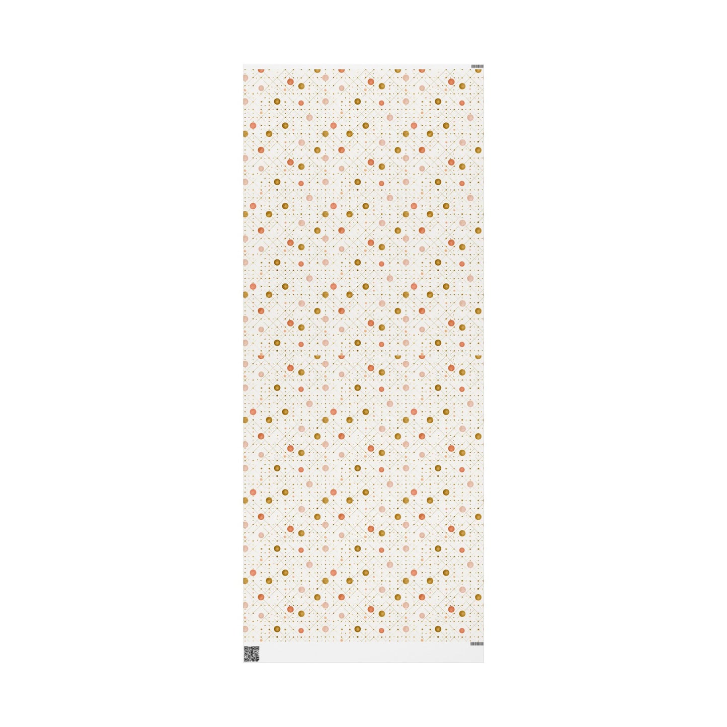 Geometric Celebration Grid Wrapping Paper