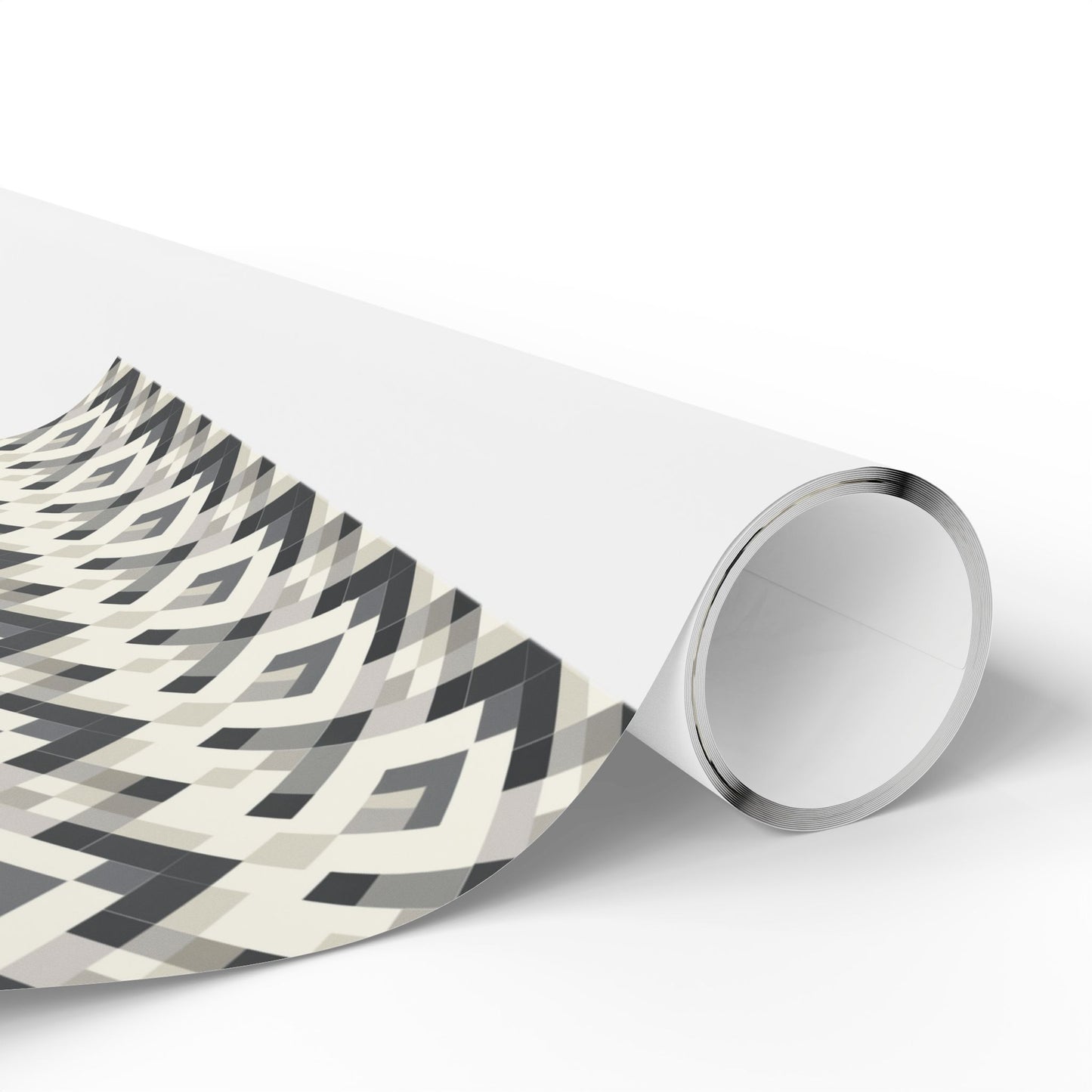 All-Season Geometric Wrapping Paper — Geometric Pattern