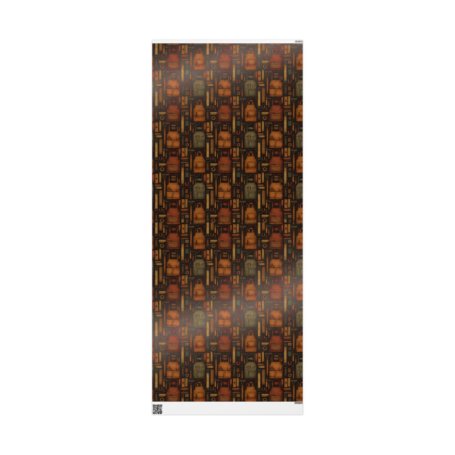 Workshop & Tools Pattern Wrapping Paper — Bench No. 001