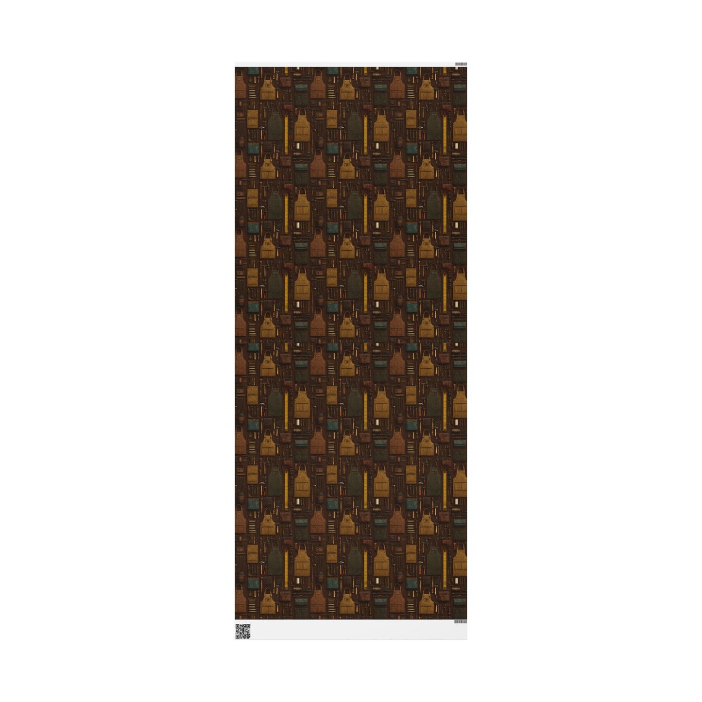 Workshop & Tools Pattern Wrapping Paper — Bench No. 002