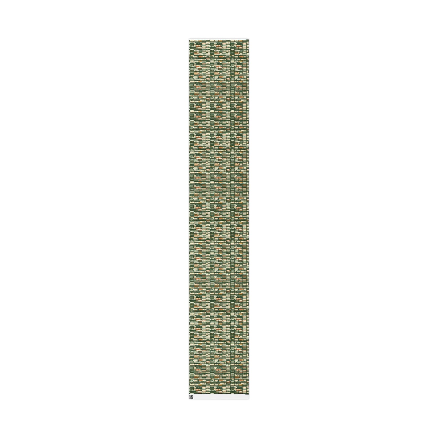 Library & Books Pattern Wrapping Paper — Collection No. 001