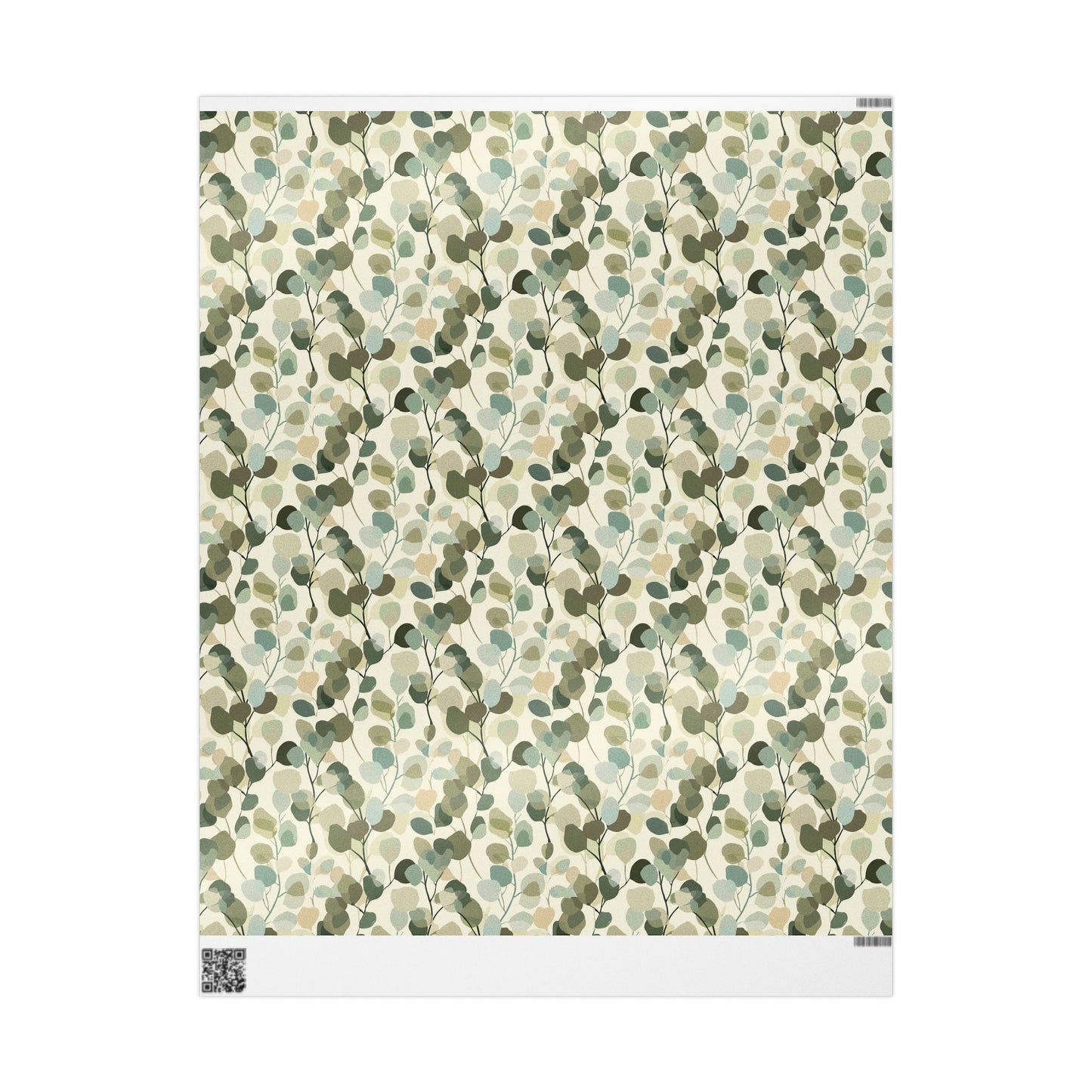 All-Season Botanical Wrapping Paper — Botanical Pattern