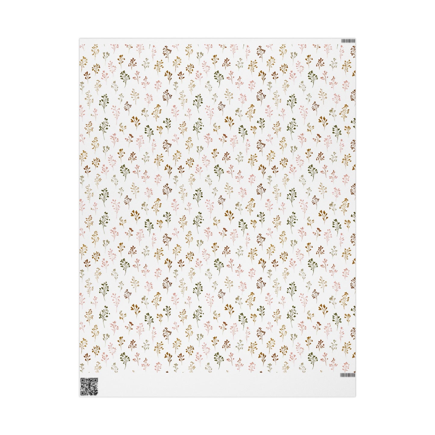 Botanical Illustration Wrapping Paper — Study No. 012
