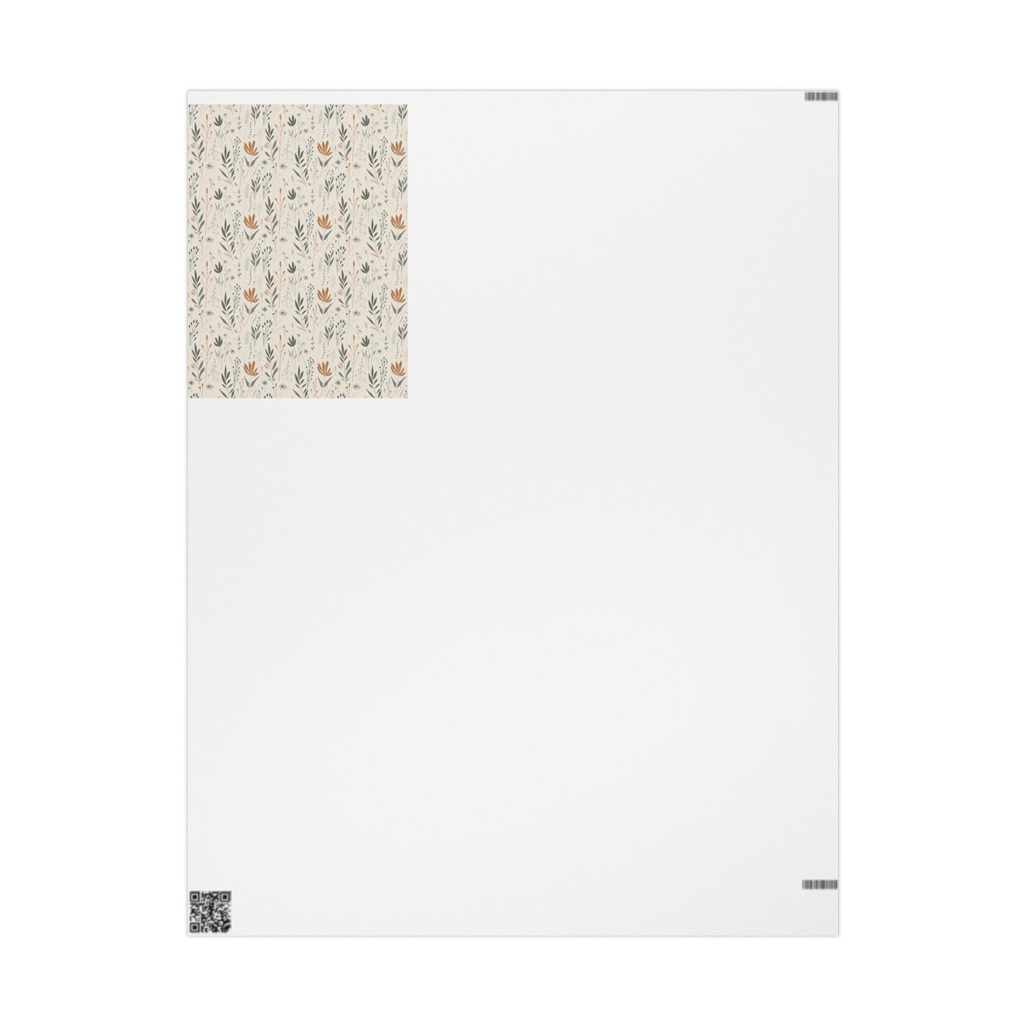 Spring Botanical Wrapping Paper — Botanical Pattern