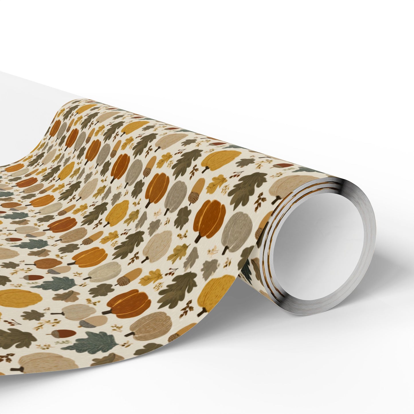 Fall Botanical Wrapping Paper — Botanical Pattern