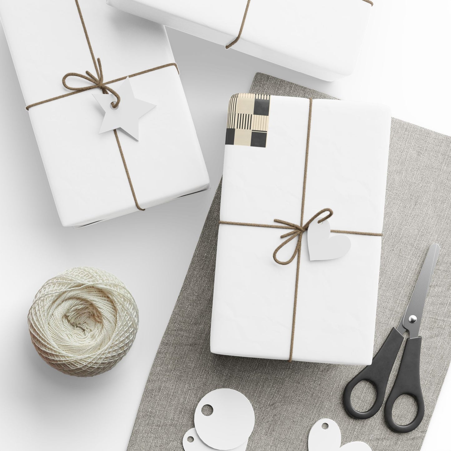 All-Season Geometric Wrapping Paper — Geometric Pattern