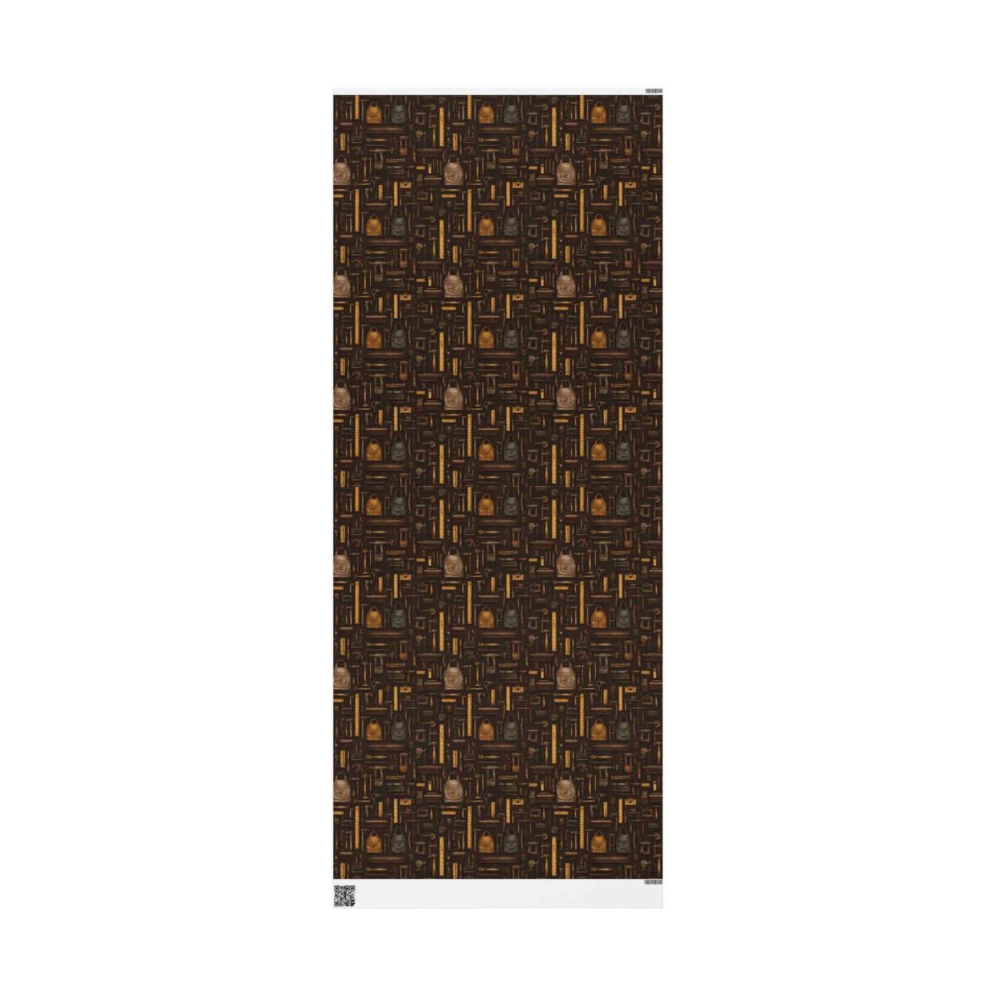 Workshop & Tools Pattern Wrapping Paper — Bench No. 004
