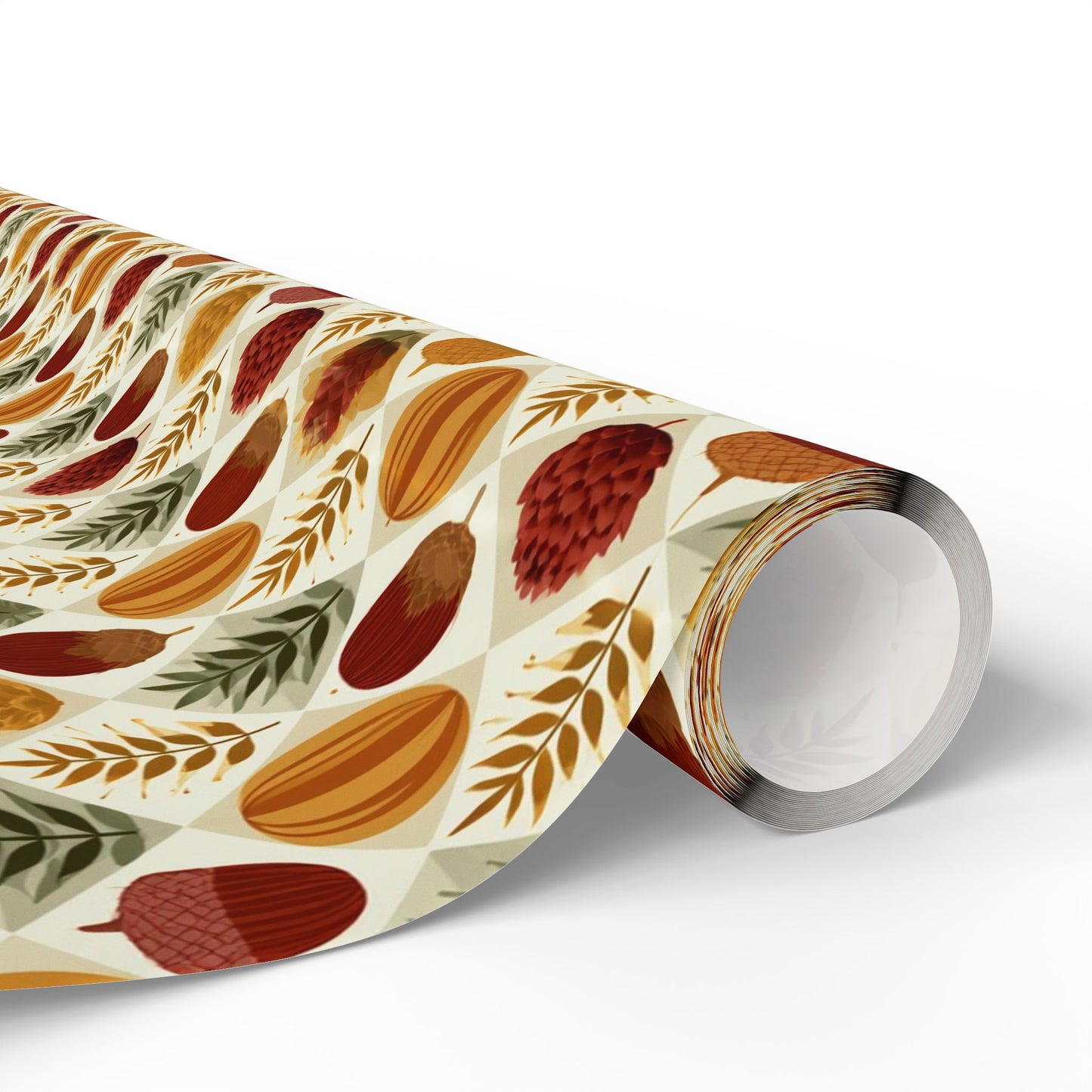 Mid-Century Modern Harvest Wrapping Paper