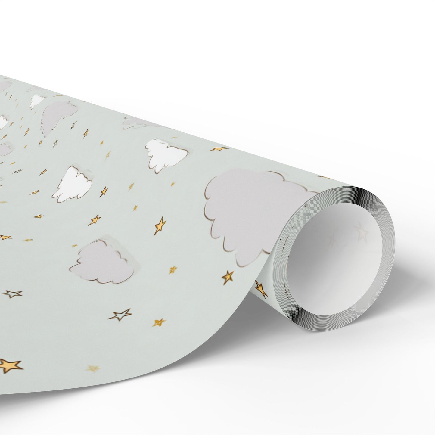 Sky & Cloud Pattern Wrapping Paper — Horizon No. 002