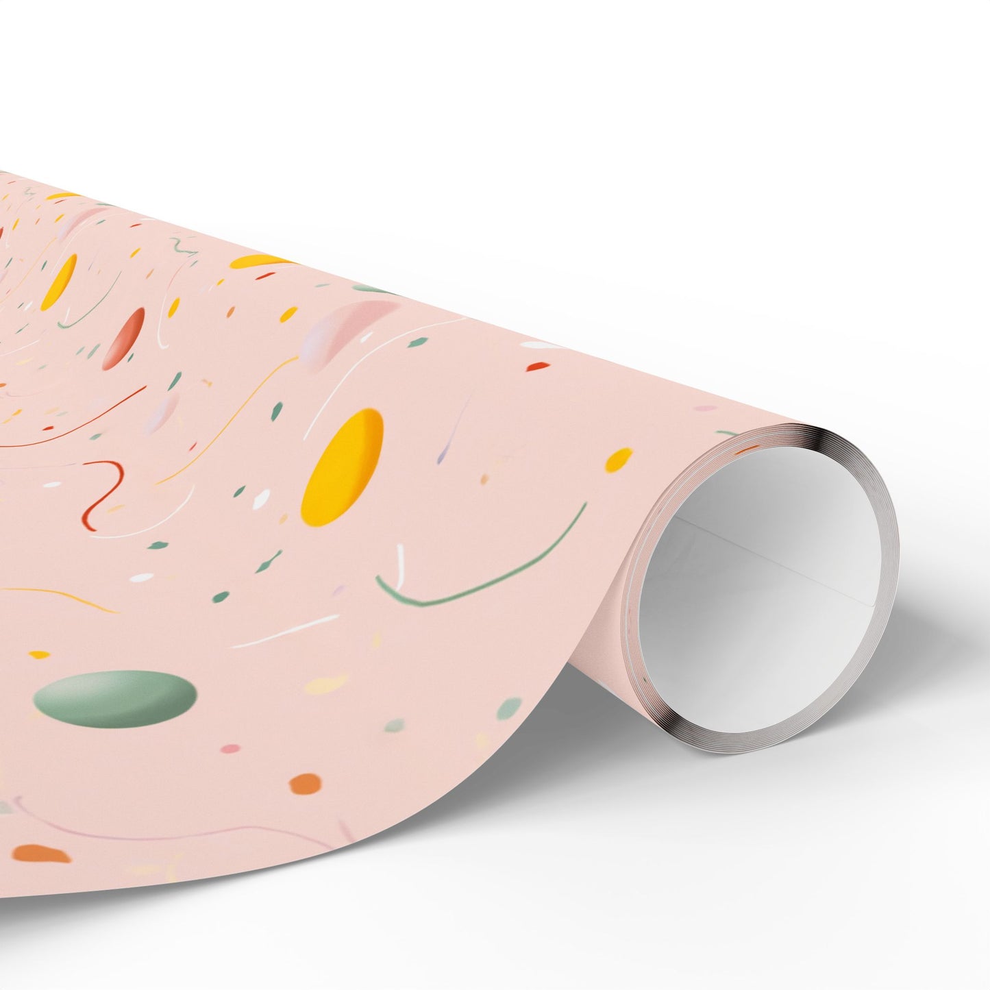 Festive Confetti & Balloon Wrapping Paper | All-Occasion Celebration Gift Wrap