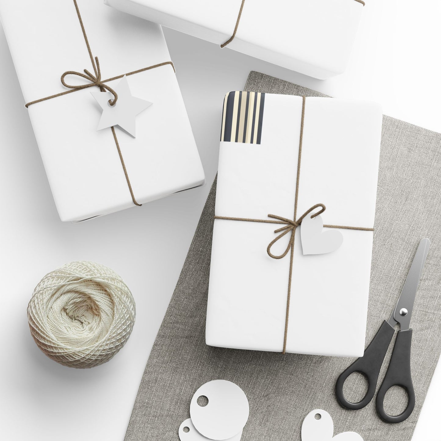 All-Season Geometric Wrapping Paper — Geometric Pattern