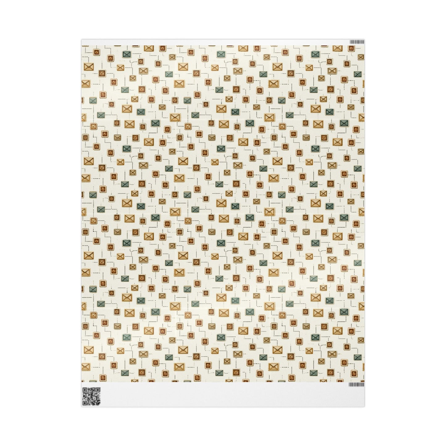 Vintage Postal System Wrapping Paper