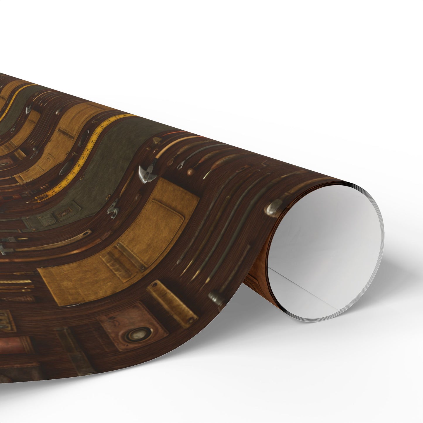 Workshop & Tools Pattern Wrapping Paper — Bench No. 002