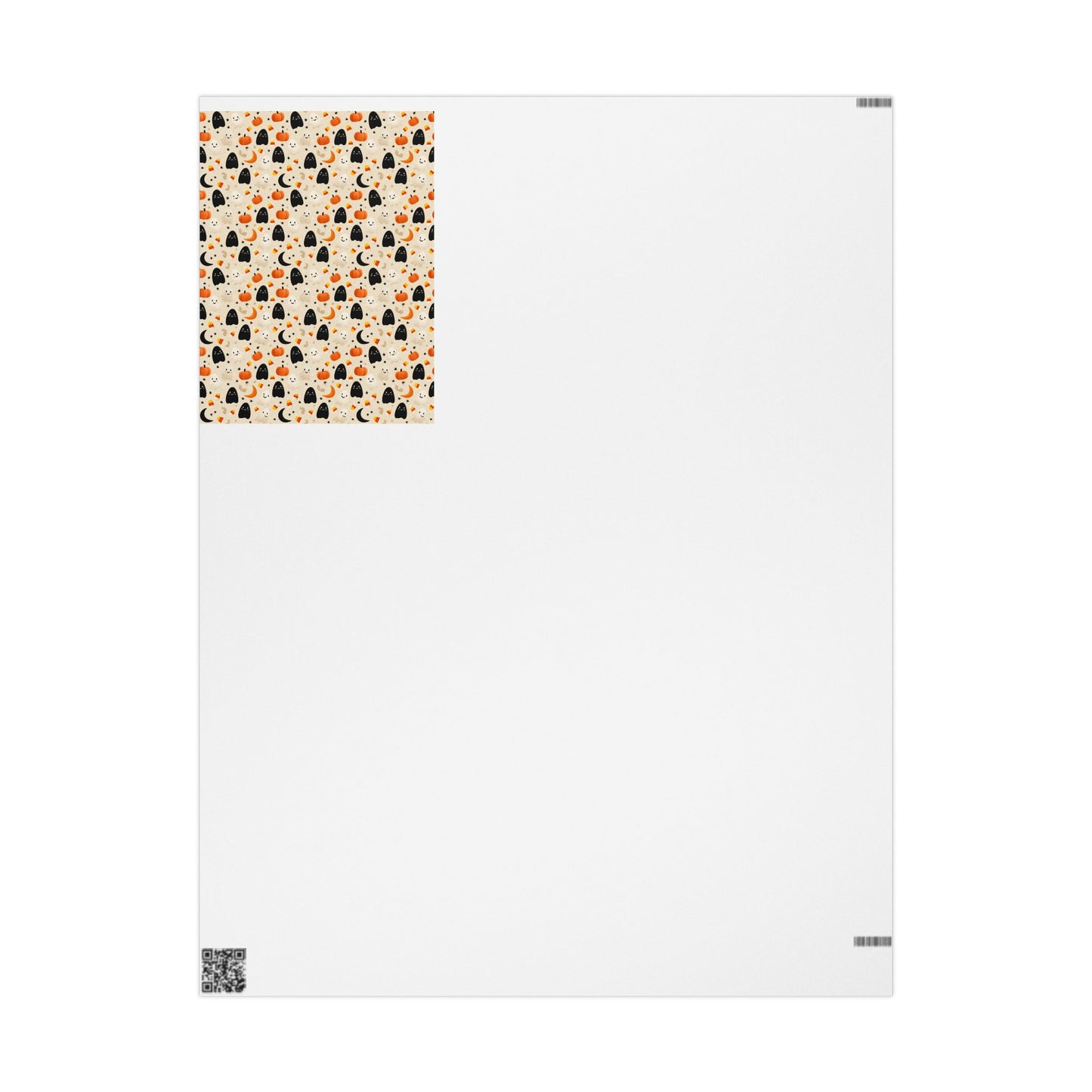 Holiday Halloween Wrapping Paper — Halloween Pattern