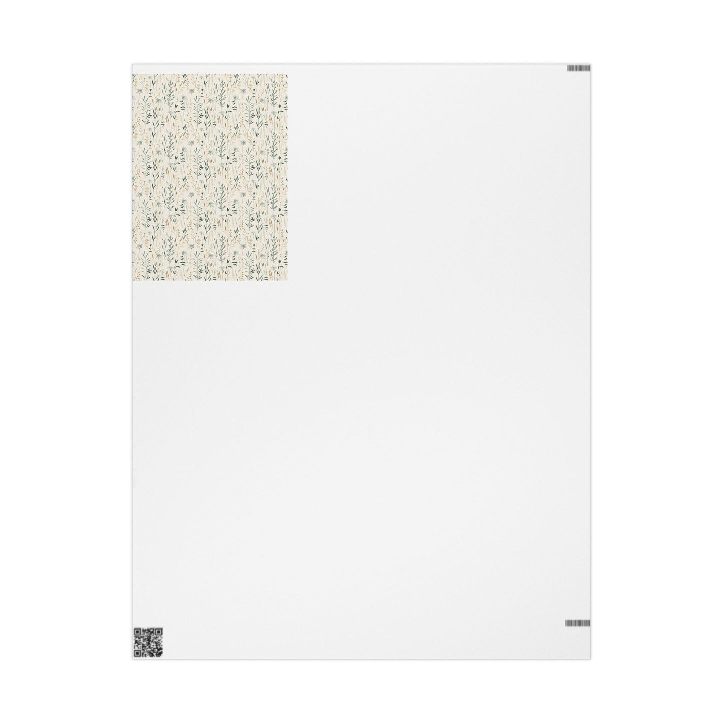 Spring Botanical Wrapping Paper — Botanical Pattern