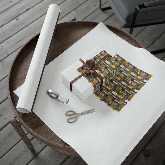 Airport & Runway Pattern Wrapping Paper — Directional No. 001