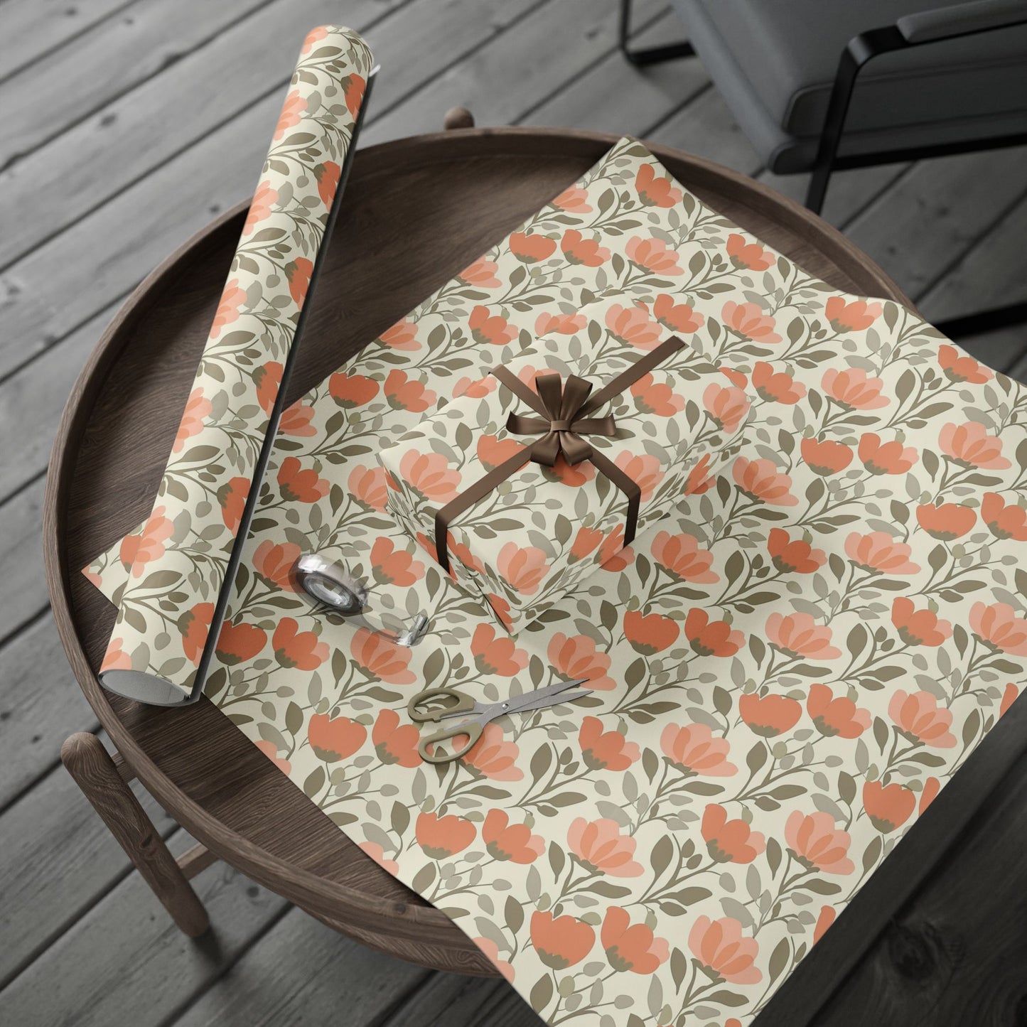Spring Floral Wrapping Paper — Floral Pattern