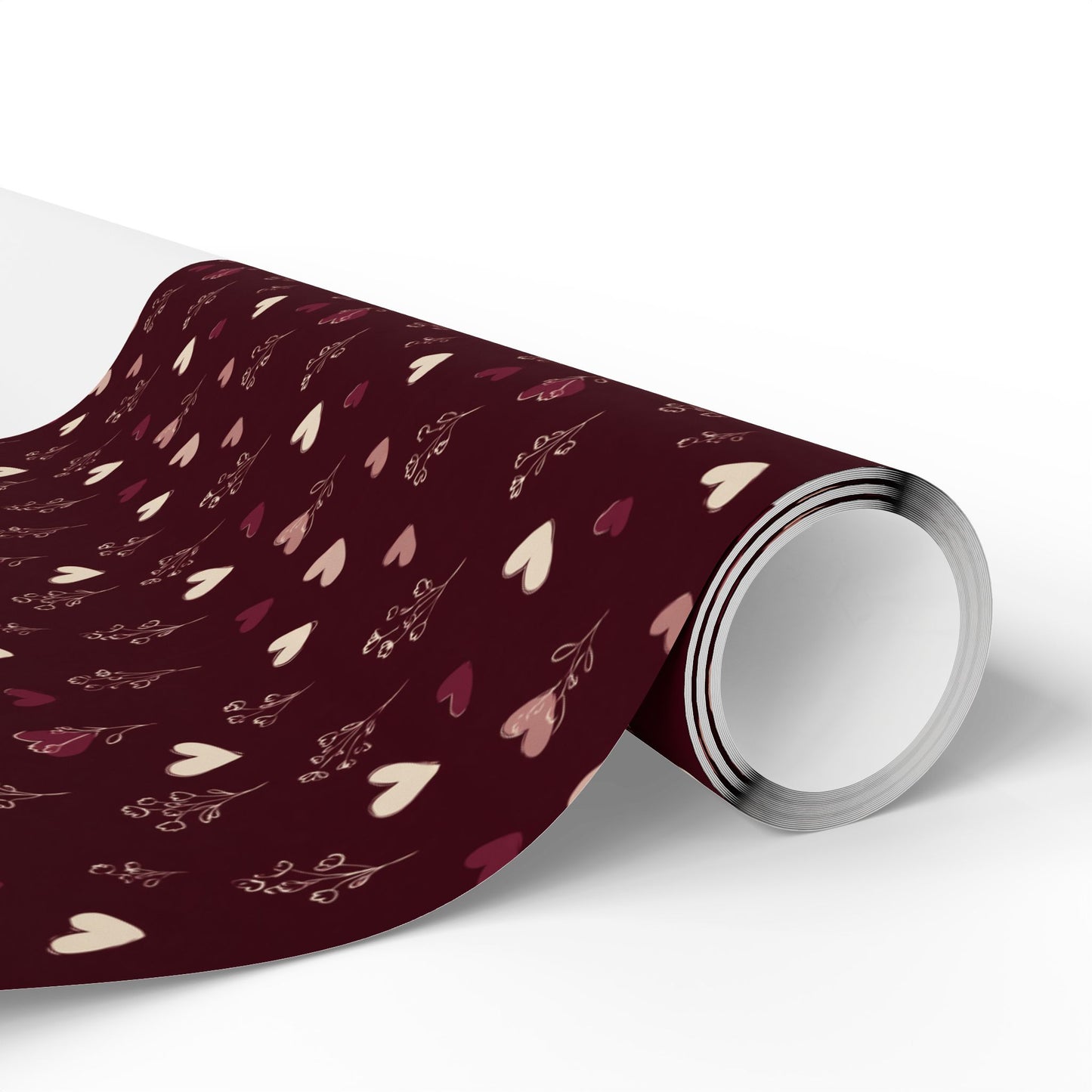 Holiday Valentine Wrapping Paper — Valentine's Pattern