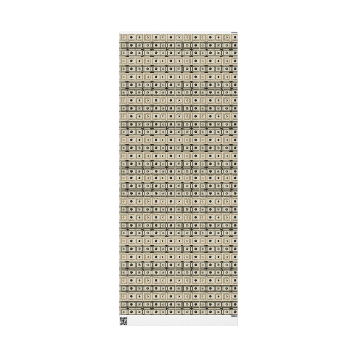 Natural History Specimen Label Wrapping Paper