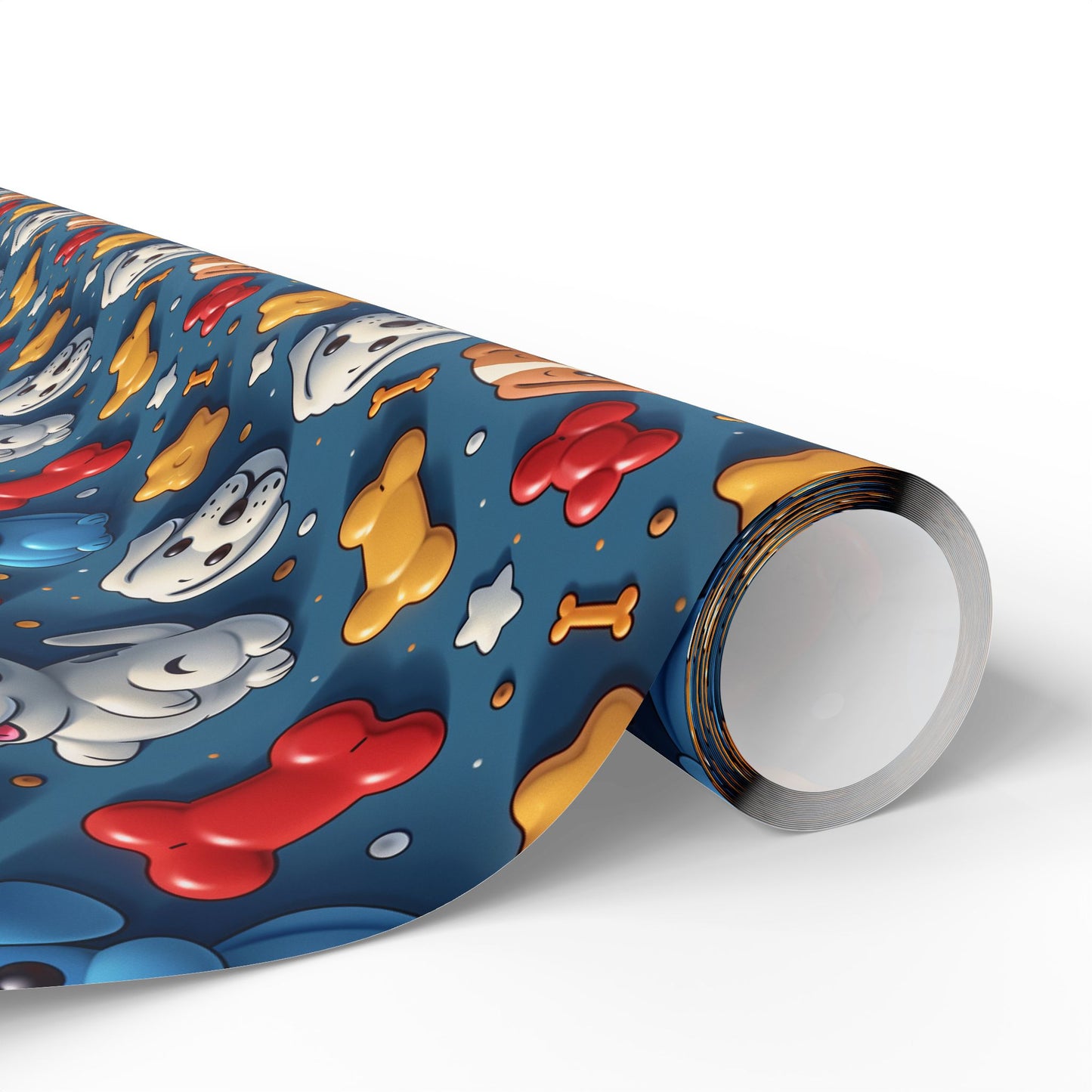 Dogs & Toys Wrapping Paper