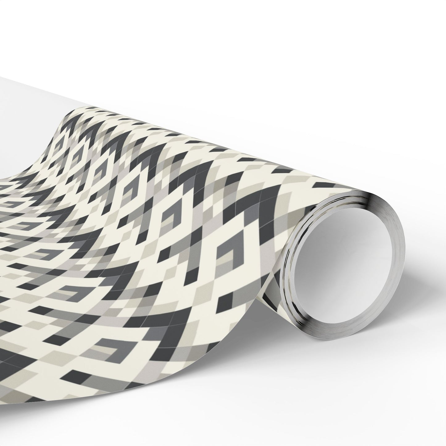 All-Season Geometric Wrapping Paper — Geometric Pattern