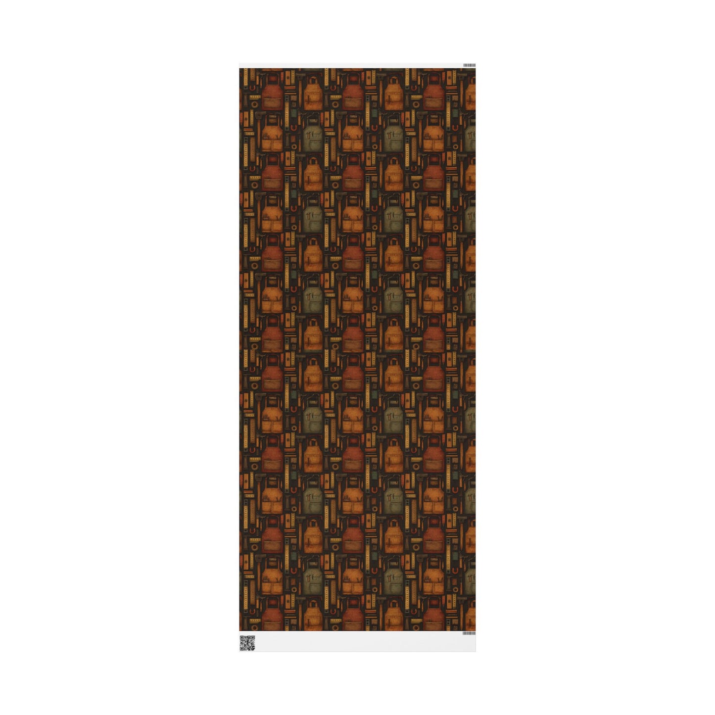 Workshop & Tools Pattern Wrapping Paper — Bench No. 001