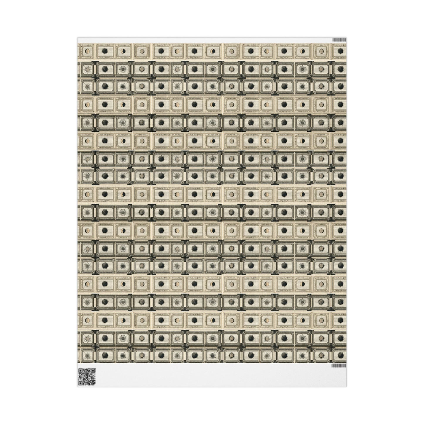 Natural History Specimen Label Wrapping Paper