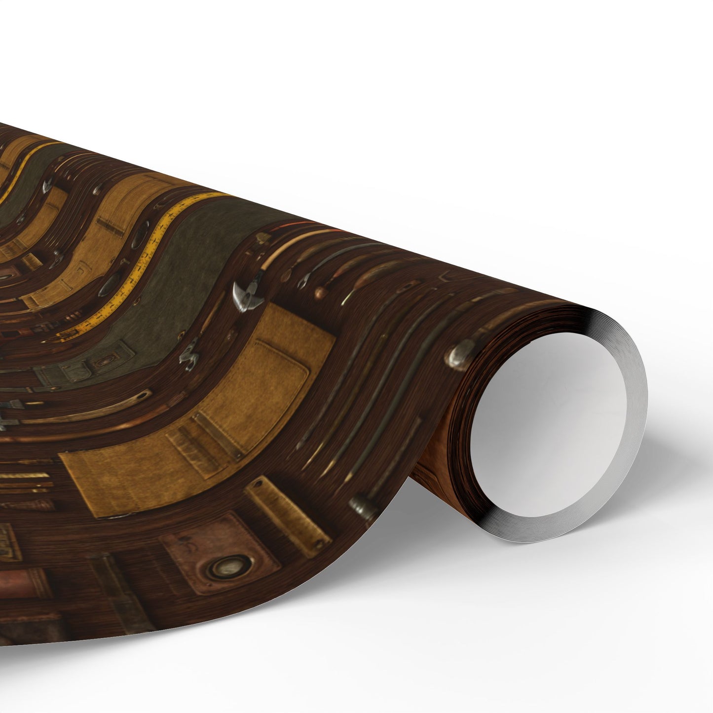 Workshop & Tools Pattern Wrapping Paper — Bench No. 002