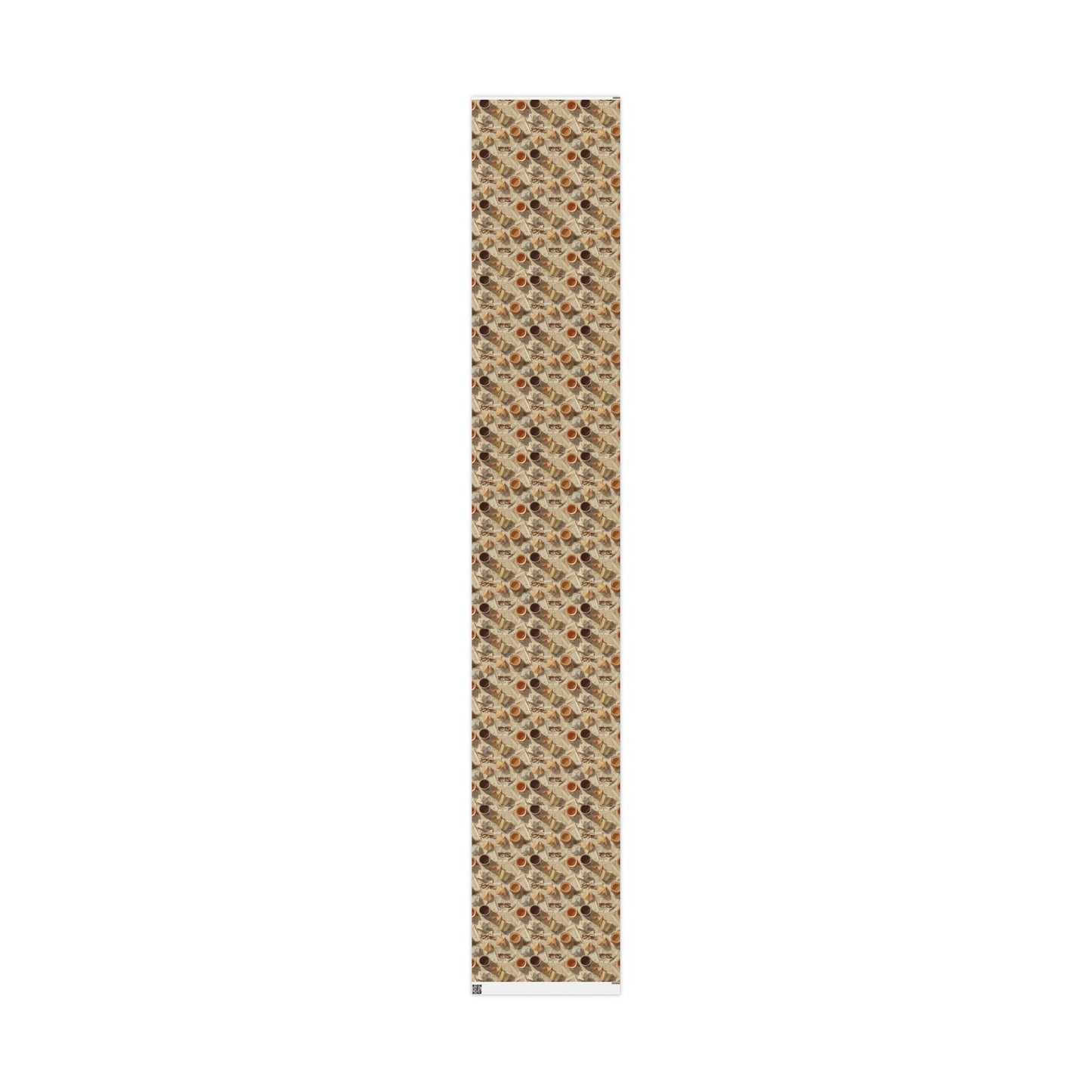 Newspaper Typography Pattern Wrapping Paper — Edition No. 003