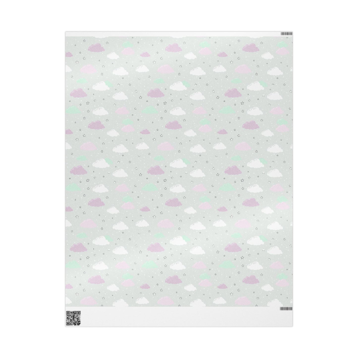Sky & Cloud Pattern Wrapping Paper — Horizon No. 003
