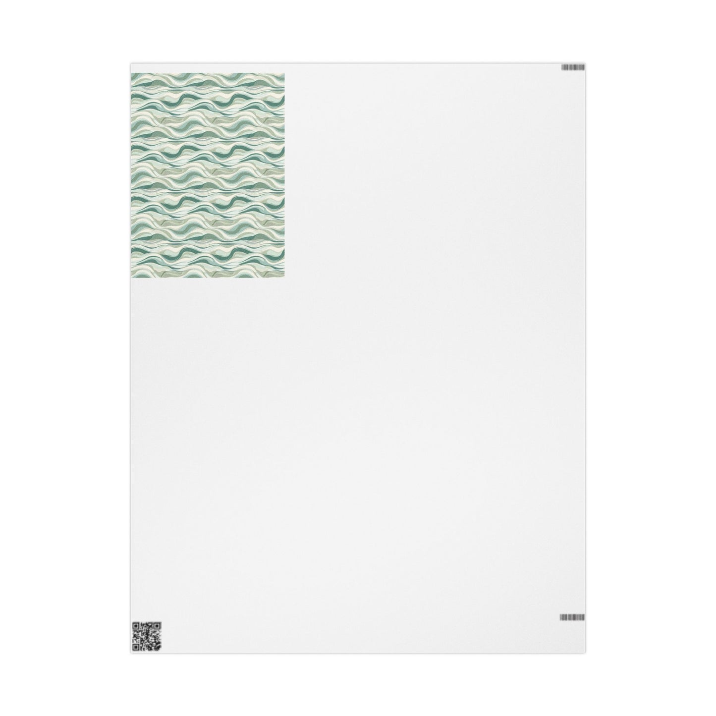 Summer Organic Wrapping Paper — Organic Pattern