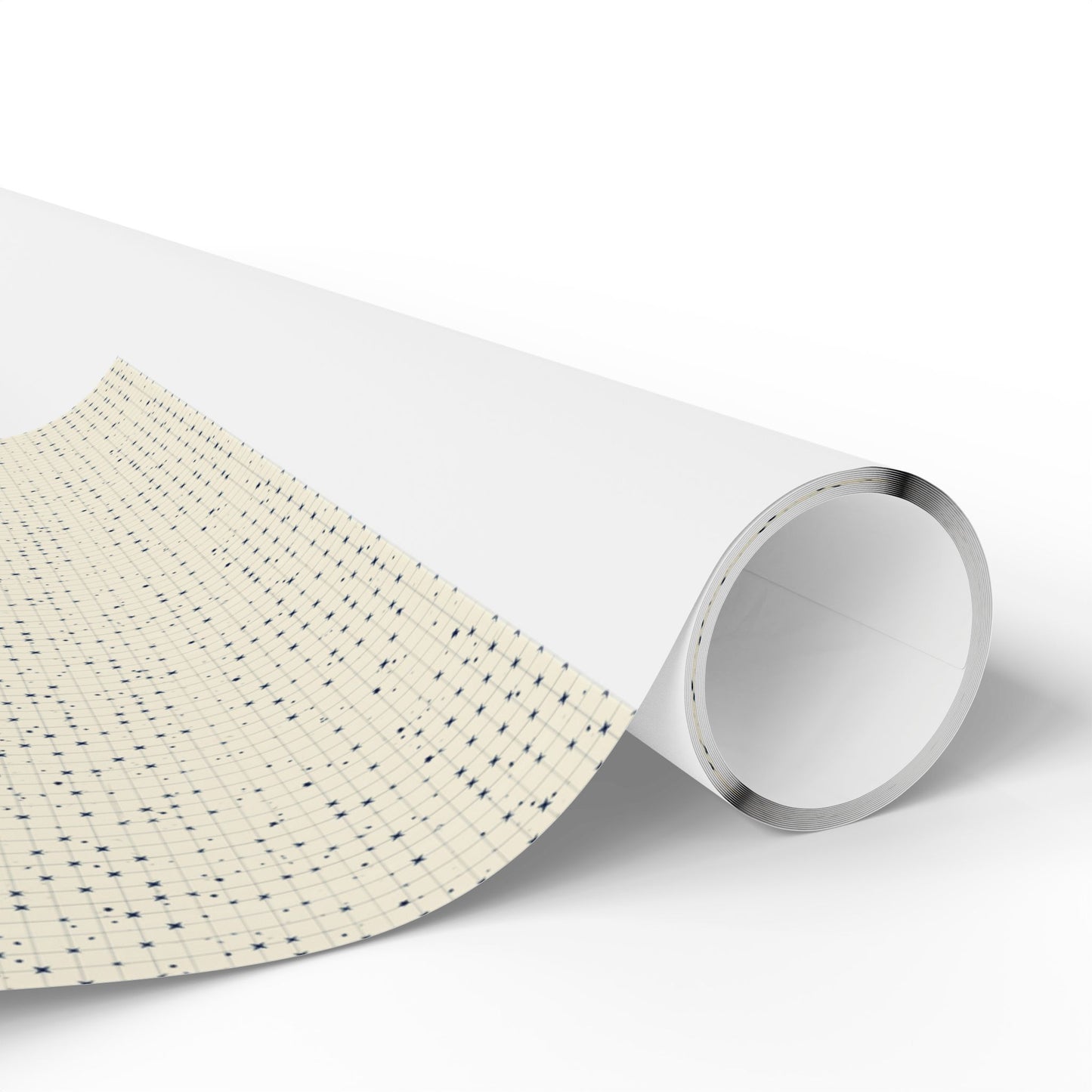 Star Grid Wrapping Paper | Minimalist Five-Pointed Star Pattern | All-Season Gift Wrap