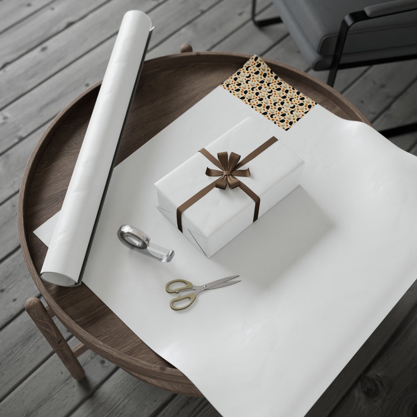Halloween Wrapping Paper — Halloween Pattern