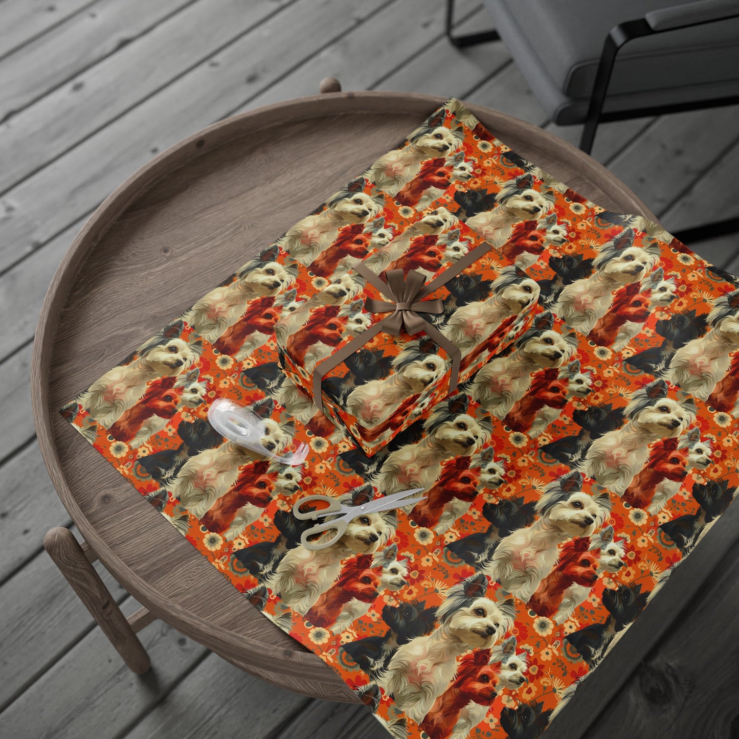 Chinese Crested Wrapping Paper