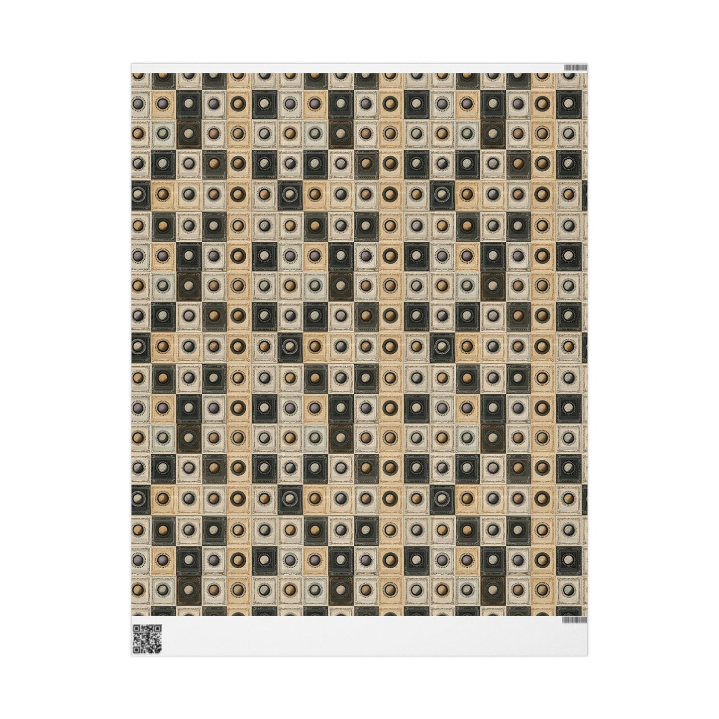 Natural History Specimen Label Wrapping Paper