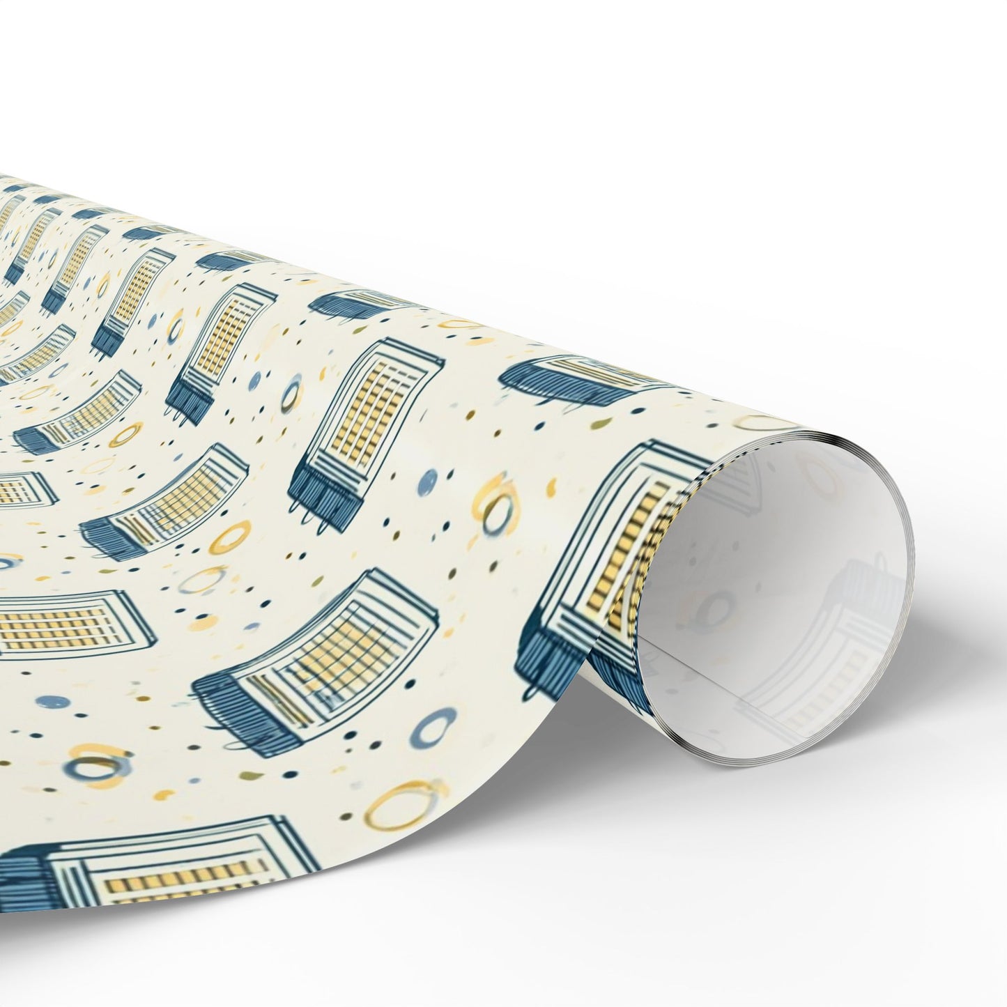 Vintage Analog Calendar Wrapping Paper