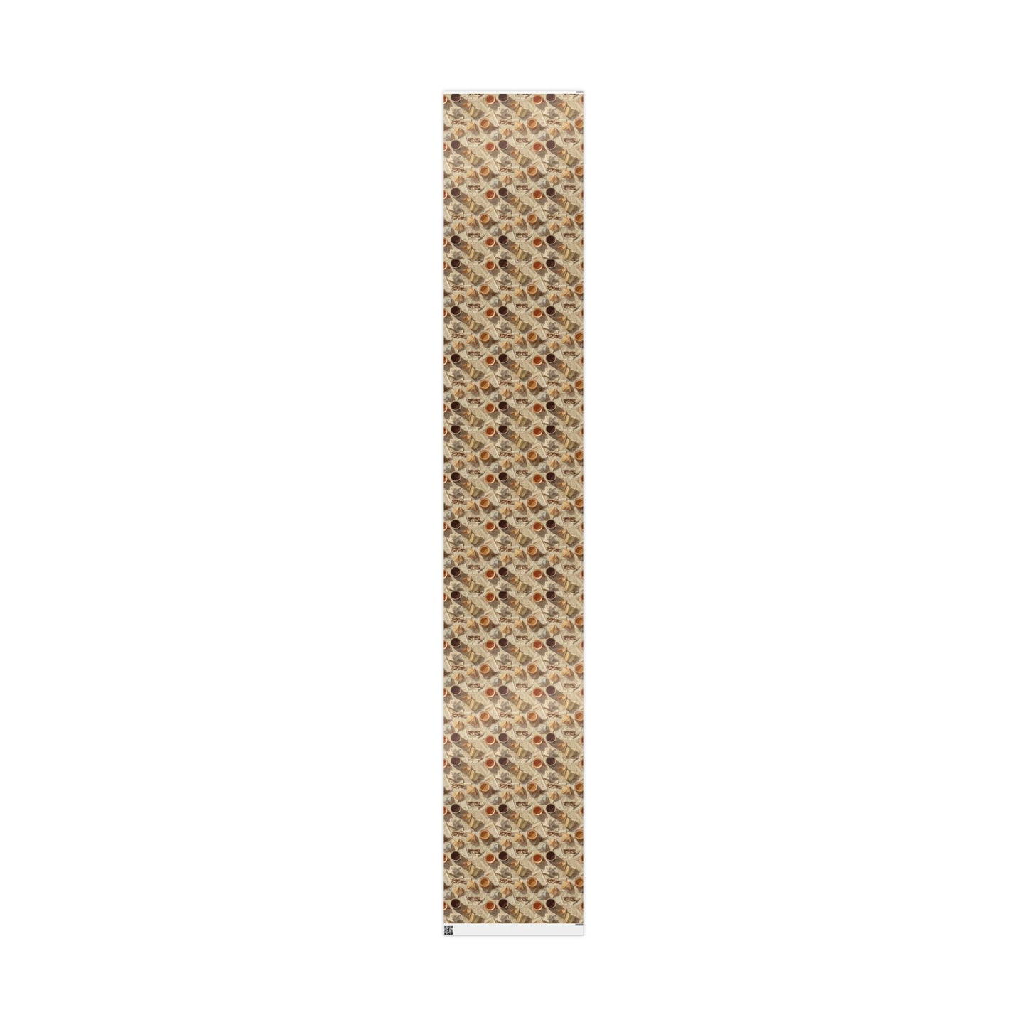 Newspaper Typography Pattern Wrapping Paper — Edition No. 003