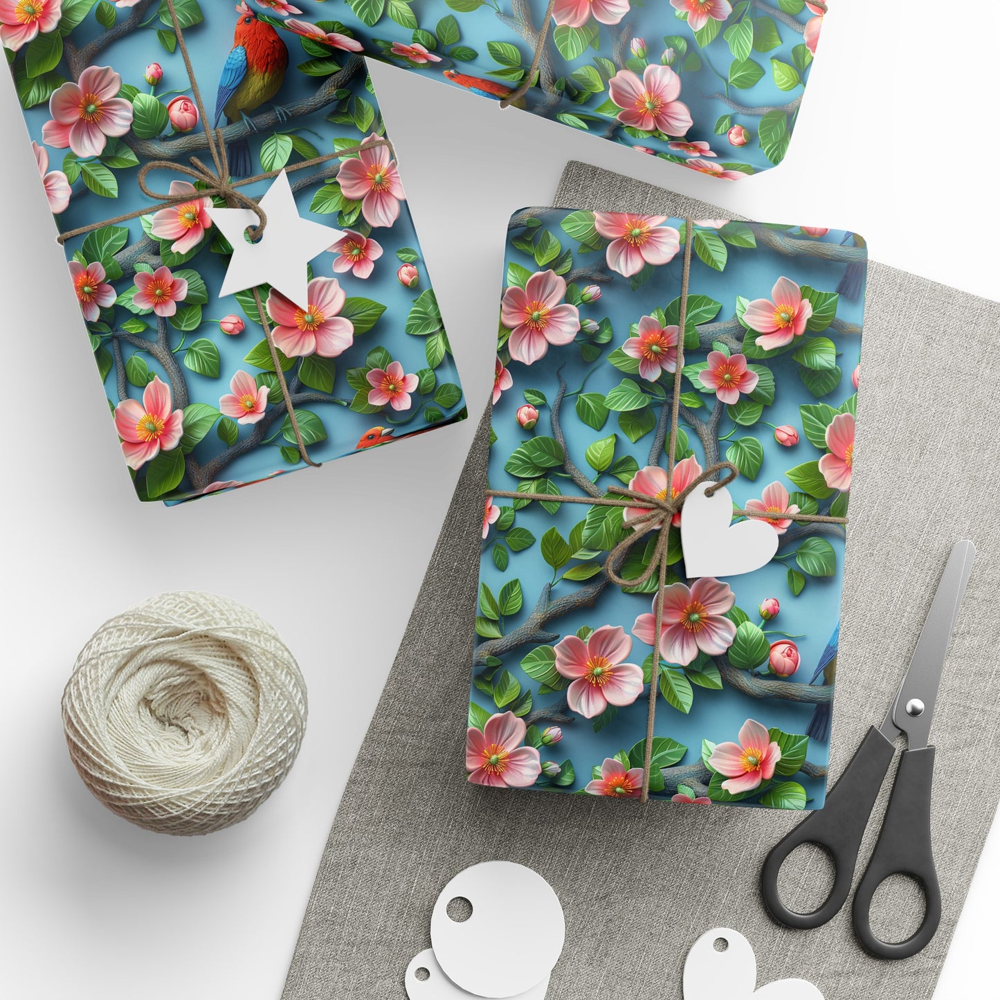 Spring Flowers Wrapping Paper